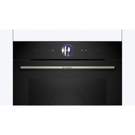 Bosch HSG7364B1 Built - In Steam Oven Series 8 60 cm Black | TBM Online
