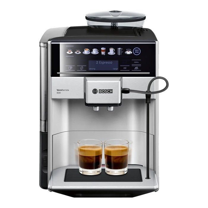 Bosch TIS65621RW Fully Automatic Coffee Machine Vero Barista 600 Silver | TBM Online