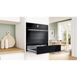 Bosch BIC7101B1B Built - in Warming Drawer 20L Black | TBM Online