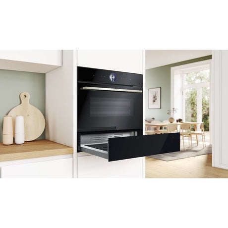 Bosch BIC7101B1B Built - in Warming Drawer 20L Black | TBM Online