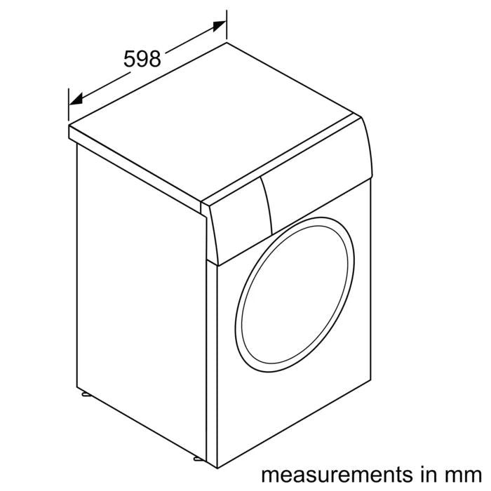 Bosch WGB254A0SG Front Load Washer 10kg Ser 8 Anti Stain | TBM Online