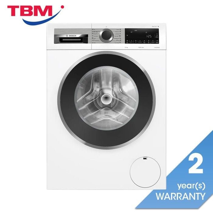 Bosch WGG25400SG Front Load Washer 10kg 1400 RPM White | TBM Online