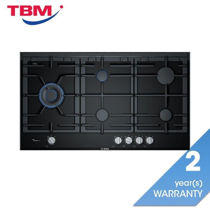 Bosch PRS9A6B70 Gas Hob Series 8 Ceramic 90CM Black | TBM Online