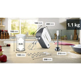 Bosch MFQ49700 Hand Mixer 850W White/Dark Silver | TBM Online