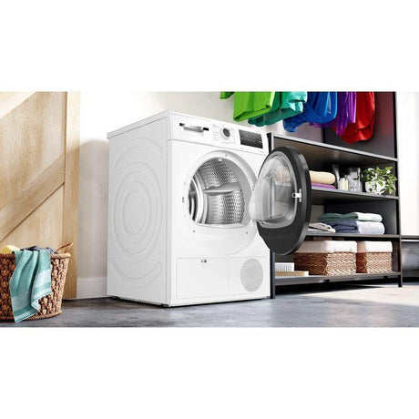 Bosch WTH85008SG Heat Pump Dryer 8kg White | TBM Online