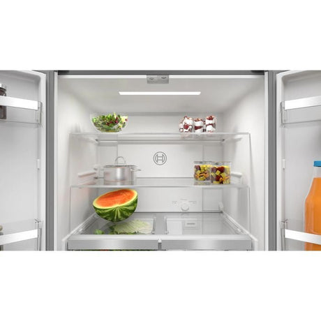 Bosch KMC85LBEA 4 Doors Fridge French Door Bottom Mount 547L Black | TBM Online