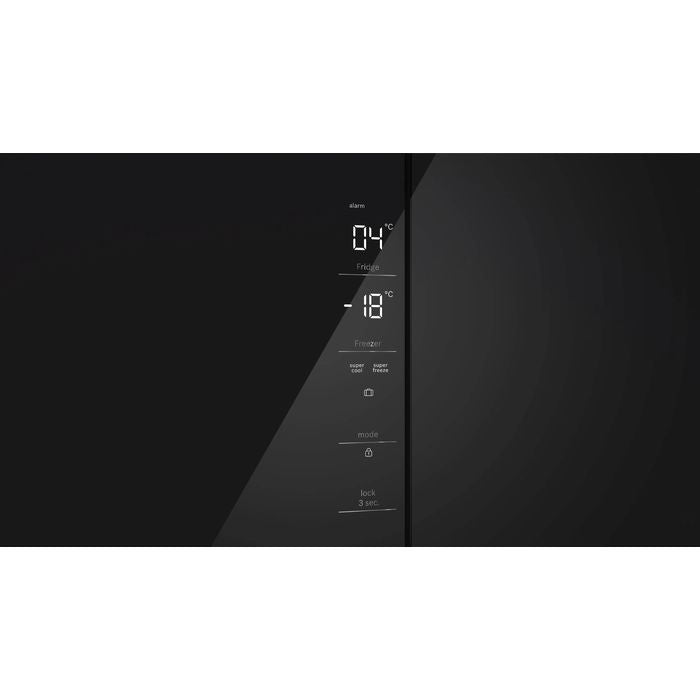 Bosch KMC85LBEA 4 Doors Fridge French Door Bottom Mount 547L Black | TBM Online