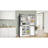Bosch KMC85LEEA 4 Doors Fridge French Door Bottom Mount 547L Grey | TBM Online