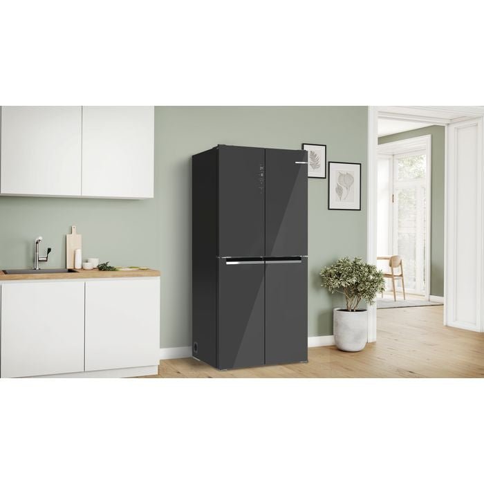 Bosch KMC85LEEA 4 Doors Fridge French Door Bottom Mount 547L Grey | TBM Online