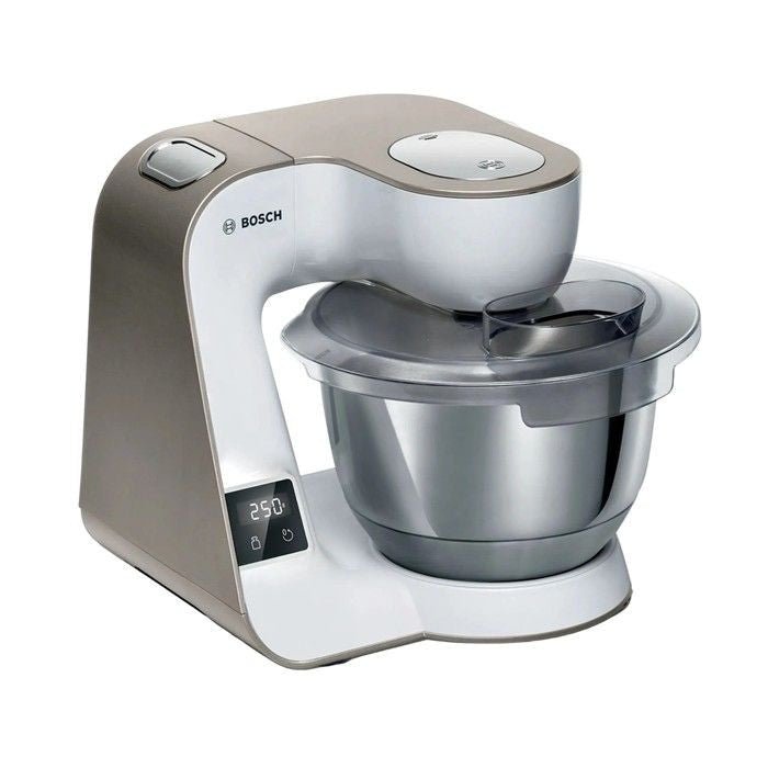 Bosch MUM5XW40 Kitchen Machine Stand Mixer Champagne/White | TBM Online