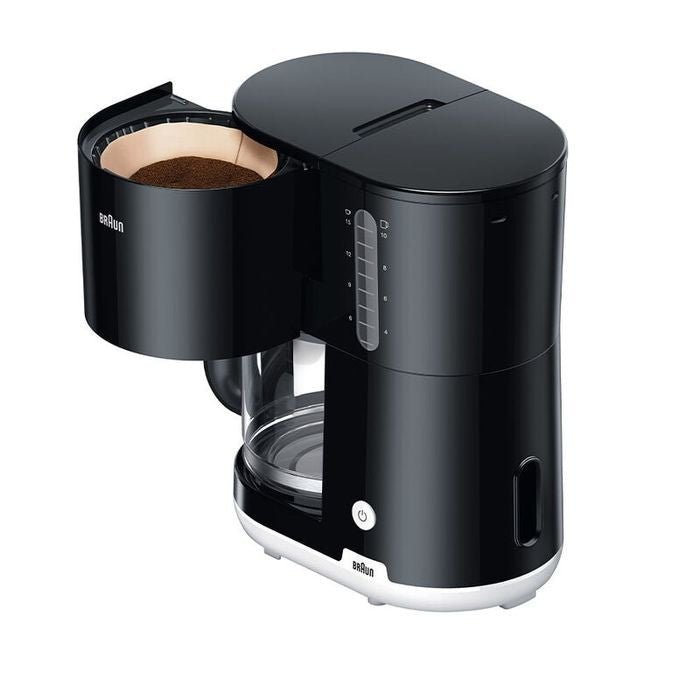 Braun KF1100BK Coffee Machine Breakfast 1000W Black | TBM Online