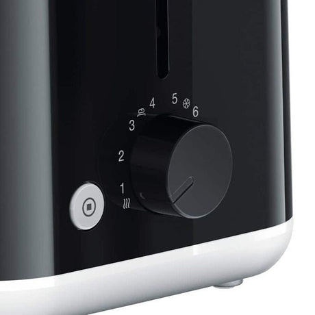 Braun HT1010BK Toaster Breakfast 2 Slot 900W Black | TBM Online