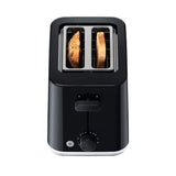 Braun HT1010BK Toaster Breakfast 2 Slot 900W Black | TBM Online