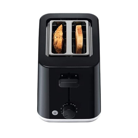 Braun HT1010BK Toaster Breakfast 2 Slot 900W Black | TBM Online