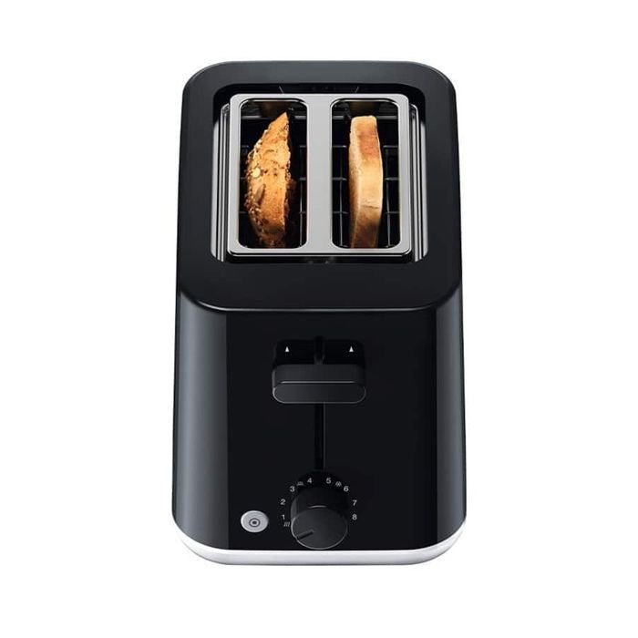 Braun HT1010BK Toaster Breakfast 2 Slot 900W Black | TBM Online