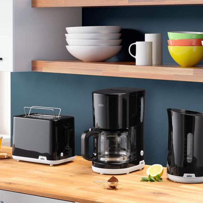Braun HT1010BK Toaster Breakfast 2 Slot 900W Black | TBM Online