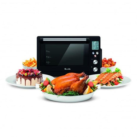 Breville LOV660 24.0L Compact Air Fryer Oven All-In-One Matt Black | TBM Online