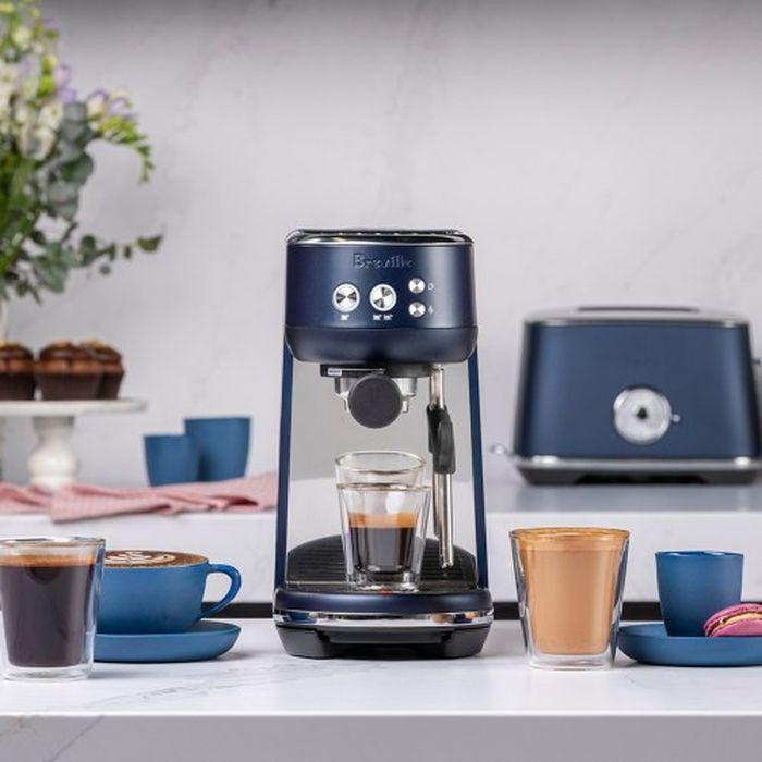 Breville BES450DBL Espresso Machine Damson Blue 1560W | TBM Online