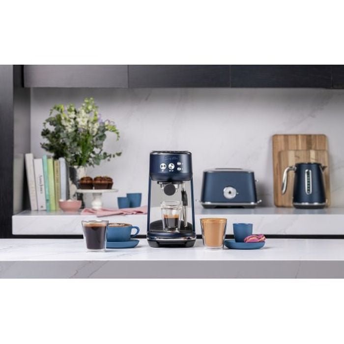 Breville BES450DBL Espresso Machine Damson Blue 1560W | TBM Online