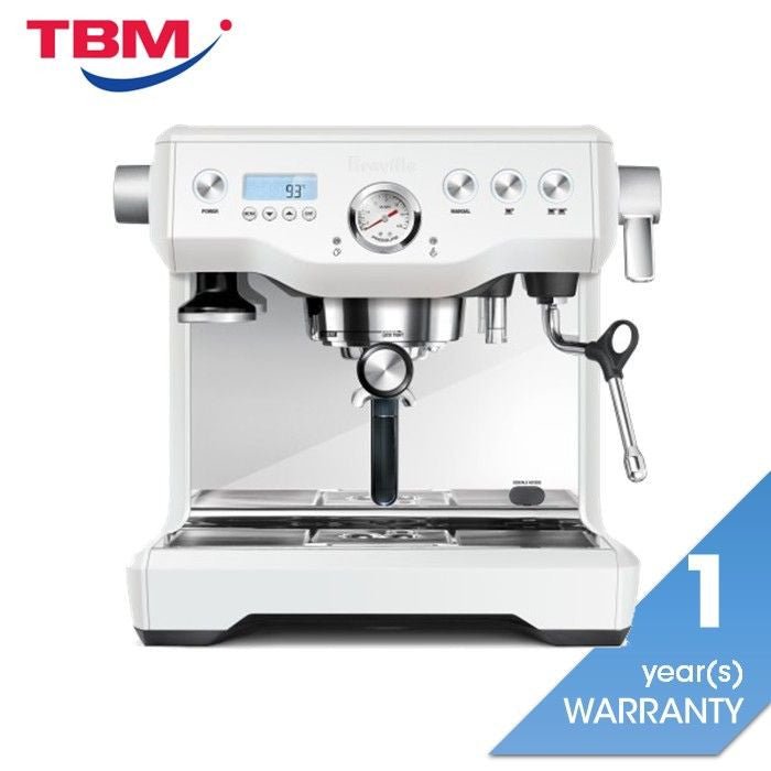 Breville BES920SST Espresso Machine The Dual Boiler Sea Salt | TBM Online