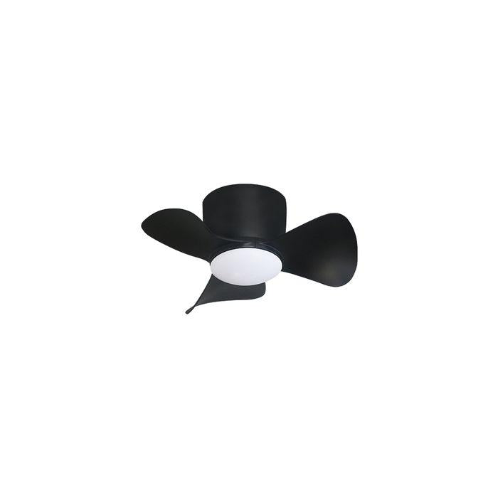 Alpha Alkova MILI-3B/22 LED HG MATT BLACK Ceiling Fan 22" 3 Blades Matt Black