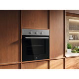 Electrolux KOHHE00BX 65.0L Built-In Single Oven 300 Series Stainless Steel With Back Glass