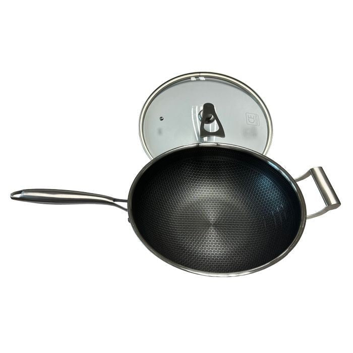 CE Integrated CE - CKW34/CP316 Stainless Steel Wok 34cm | TBM Online