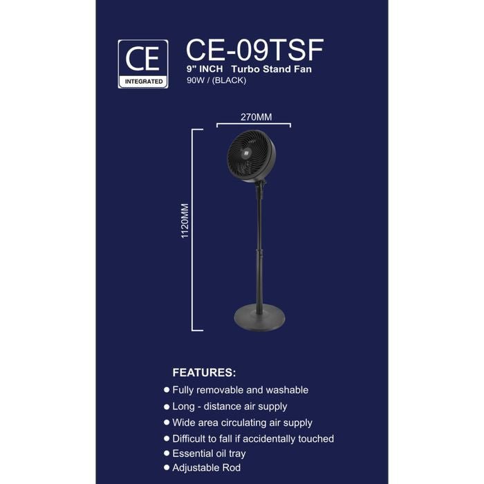 CE Integrated CE - 09TSF Turbo Stand Fan | TBM Online