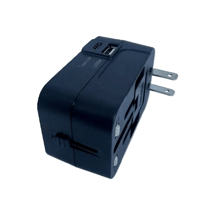 CE Integrated CE - HHT202 Universal Travel Adapter USB 1 Type - A + 1 Type - C | TBM Online