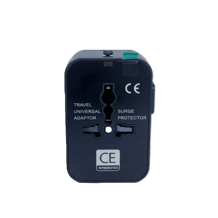 CE Integrated CE - HHT202 Universal Travel Adapter USB 1 Type - A + 1 Type - C | TBM Online