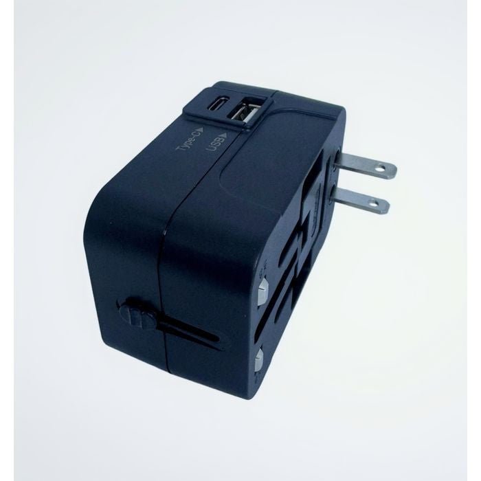 CE Integrated CE - HHT202 Universal Travel Adapter USB 1 Type - A + 1 Type - C | TBM Online