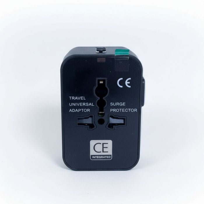 CE Integrated CE - HHT202 Universal Travel Adapter USB 1 Type - A + 1 Type - C | TBM Online