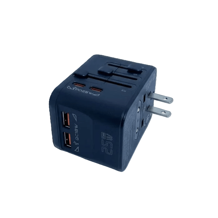 CE Integrated CE - HHT521 Universal Travel Adapter USB 2 Type - A + 2 Type - C | TBM Online