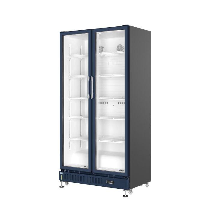 Haier Display Chiller Showcase 625L Air Cooling Technology R290A