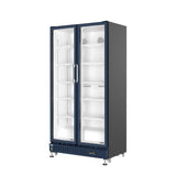 Haier Display Chiller Showcase 625L Air Cooling Technology R290A