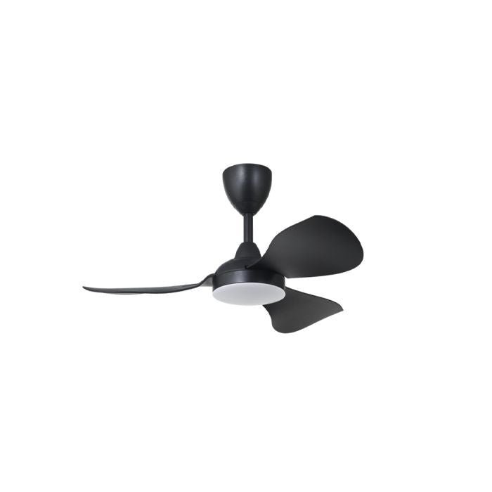 Cosa EX36 - 3B/36 LED MATT BLACK Ceiling Fan 36" 8 Speed Remote Control DC Motor Cosa Series Matt Black | TBM Online