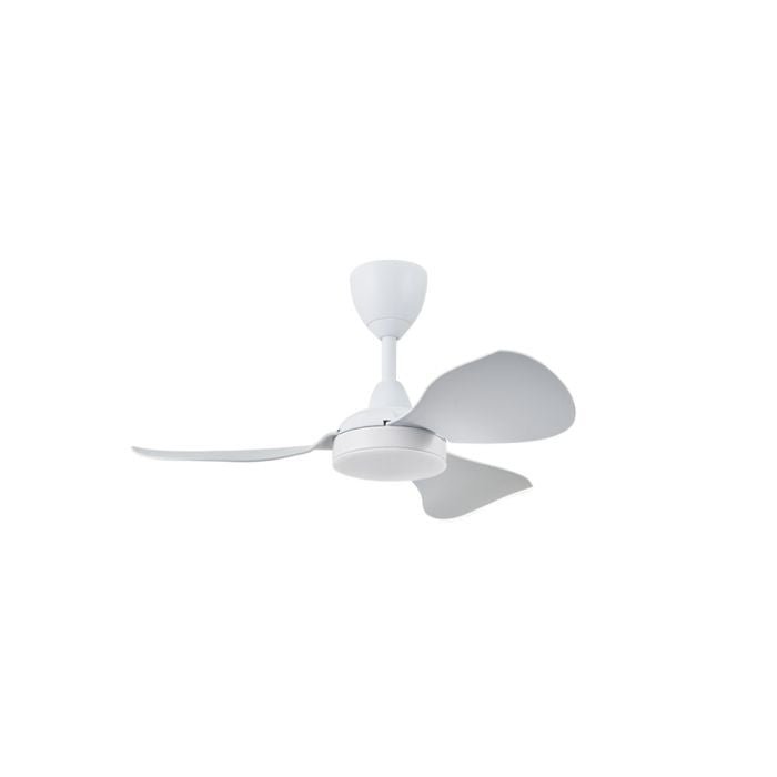 Cosa EX36 - 3B/36 LED MATT WHITE Ceiling Fan 36" 8 Speed Remote Control DC Motor Cosa Series Matt White | TBM Online