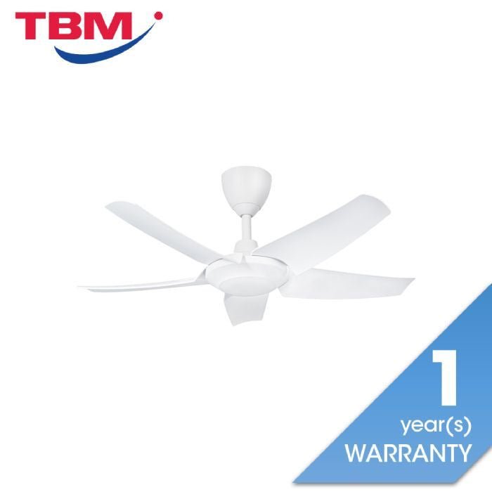 Cosa CX10 5B/40 MATT WHITE Ceiling Fan 40" 5 Blades Matt White | TBM Online