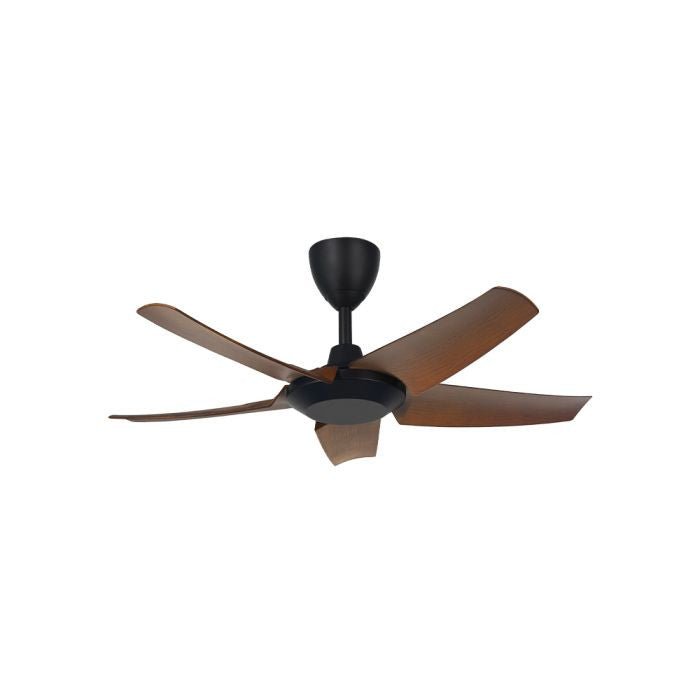 Cosa CX10 5B/40 WALNUT MATT BLACK Ceiling Fan 40" 5 Blades Walnut Matt Black | TBM Online