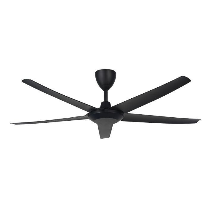 Alpha Cosa CX10 5B/56 MATT BLACK Ceiling Fan 56" 5 Blades Matt Black | TBM Online