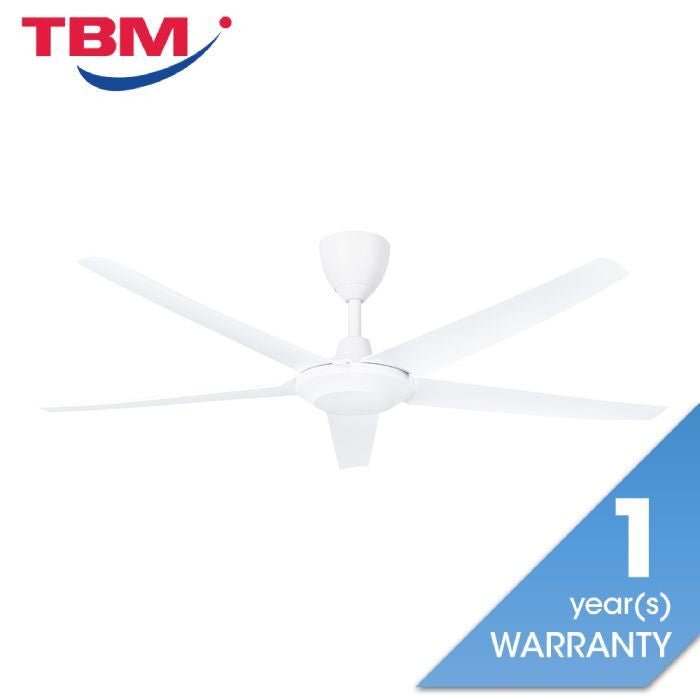 Alpha Cosa CX10 5B/56 MATT WHITE Ceiling Fan 56" 5 Blades Matt White | TBM Online