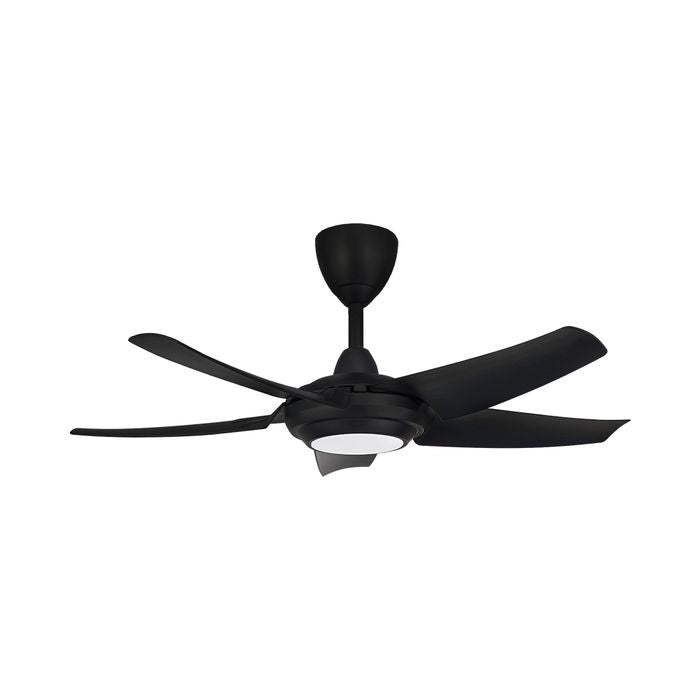 Alpha Cosa CX20 - 5B/40 LED MATT BLACK Ceiling Fan 40" 5 Blades DC Motor LED Matt Black | TBM Online