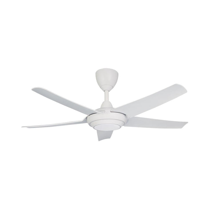 Alpha Cosa CX20 - 5B/46 LED MATT WHITE Ceiling Fan 46" 5 Blades DC Motor LED Matt White | TBM Online