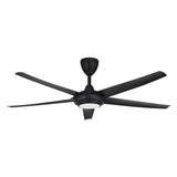 Alpha Cosa CX20 - 5B/56 LED MATT BLACK Ceiling Fan 56" 5 Blades DC Motor LED Matt Black | TBM Online