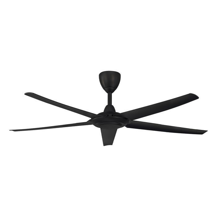Alpha Cosa CX20 - 5B/56 MATT BLACK Ceiling Fan 56" 5 Blades DC Motor Matt Black | TBM Online