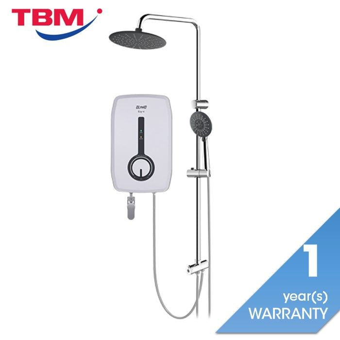 Alpha EZY-E RAINSHOWER IVORY WHITE Rainshower Non Pump Ivory White