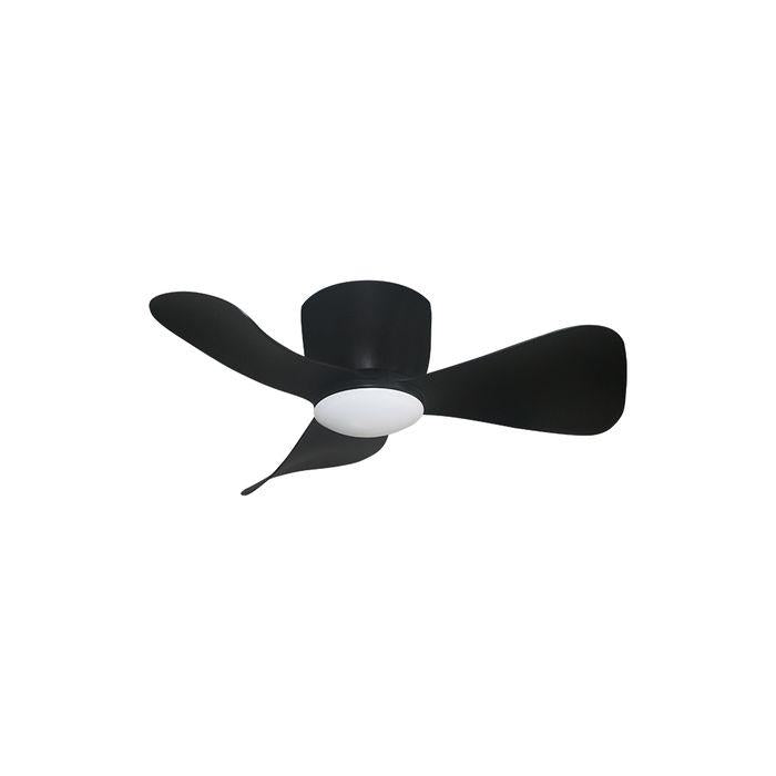 Alpha Alkova MILI-3B/33 LED HG MATT BLACK Ceiling Fan 33" 3 Blades Matt Black