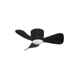 Alpha Alkova MILI-3B/33 LED HG MATT BLACK Ceiling Fan 33" 3 Blades Matt Black