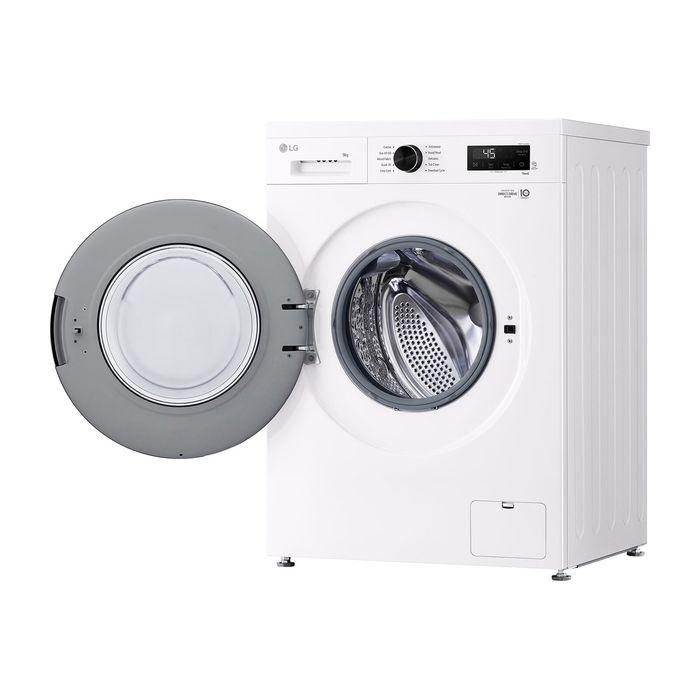 LG FB1209S5W 9kg Front Load Washer With 6 Motion Inverter Direct Drive