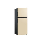 Haier 2 Doors Fridge 240L Non-Inverter Metal Finishing Beige
